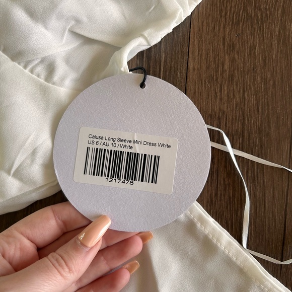 NWT Princess Polly White Calusa Dress - Picture 4 of 5